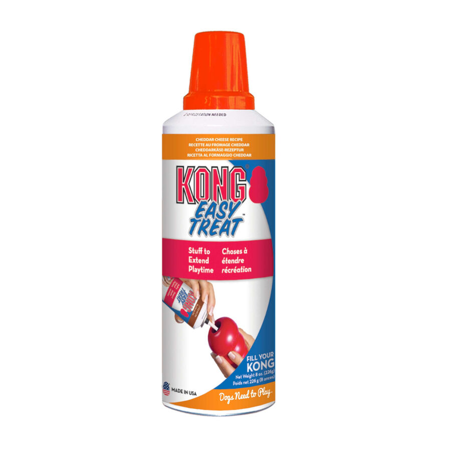Kong Relleno Easy Treat de Queso Cheddar para perros