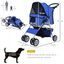 Cochecito plegable PawHut para mascotas color Azul, , large indicador imagen numero 4