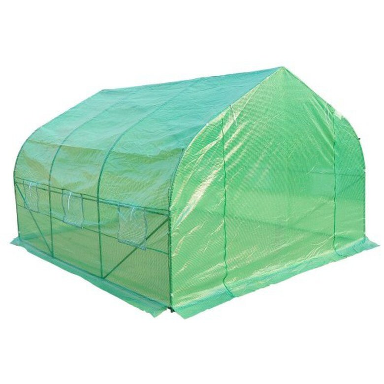Invernadero con mosquitera Outsunny color Verde, , large image number null