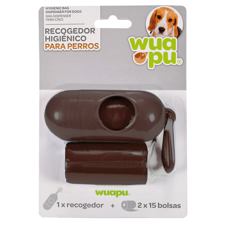 WUAPU RECOGEDOR HIGIENICO CHOCOLATE