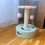 Arbol Rascador para Gatos. Rascador Gato Pequeño de 35 CM. Torre para Gatos con 2 Bolas de Juego. Arranhador para Gatos. Arbol Gato en Forma de Flor, , large indicador imagen numero 5