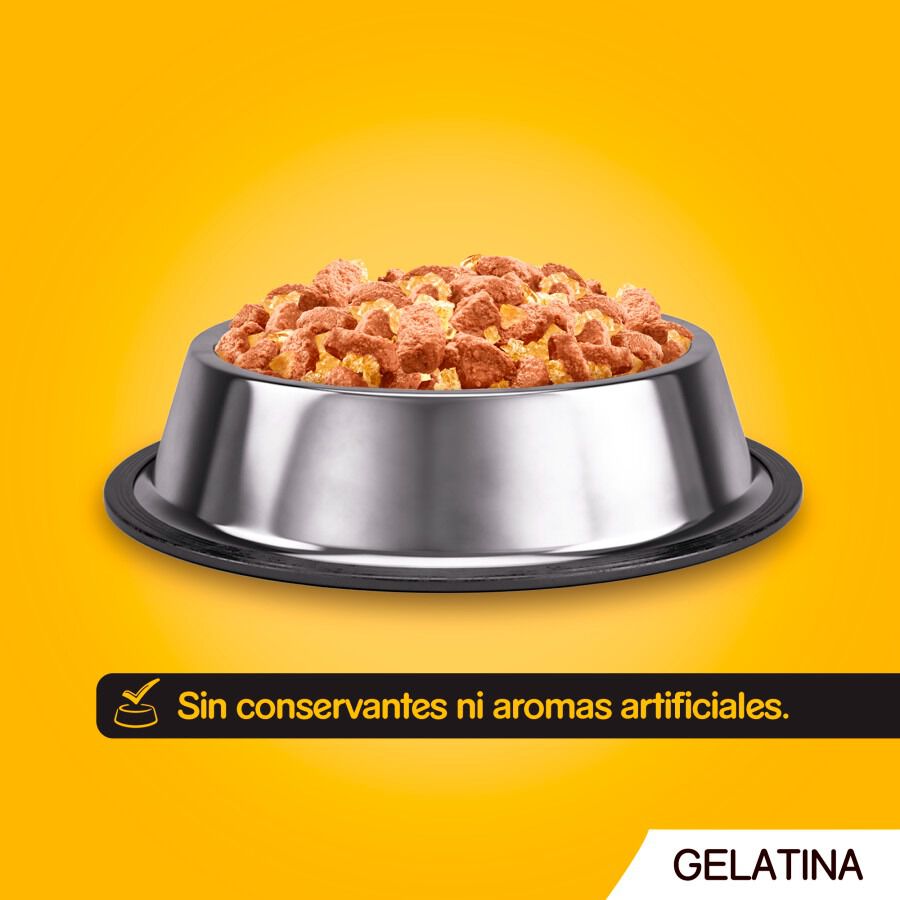 Pedigree Pollo y Pescado Gelatina en Bolsita para Perros - Multipack thumbnail
