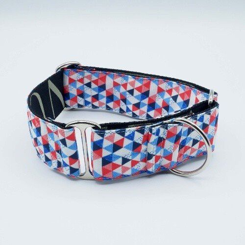 Baona collar martingale doheny de nylon reciclado multicolor para