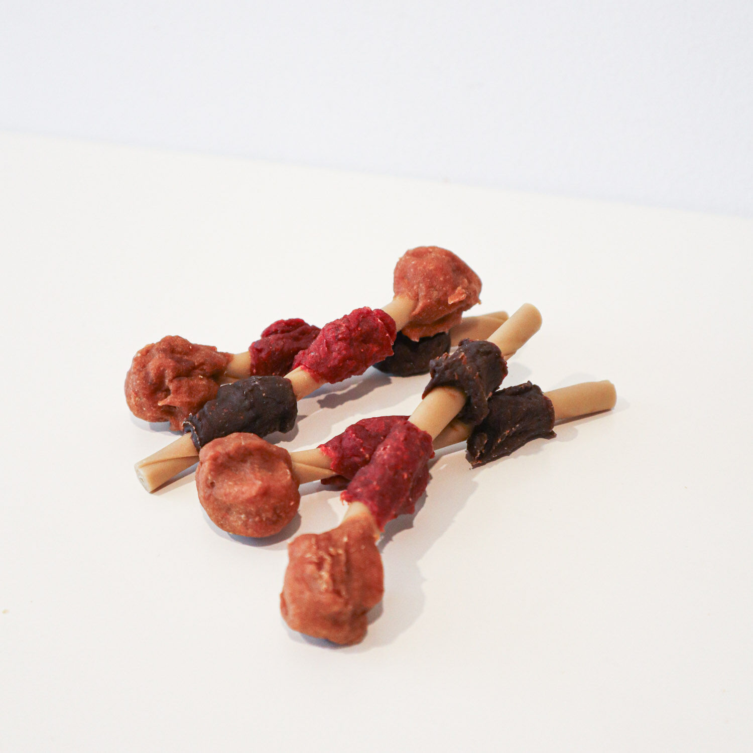 Snack Barbacoa para perro Brocheta de pollo y pato Wuapu (1kg-63ud), , large Imagen numero 2