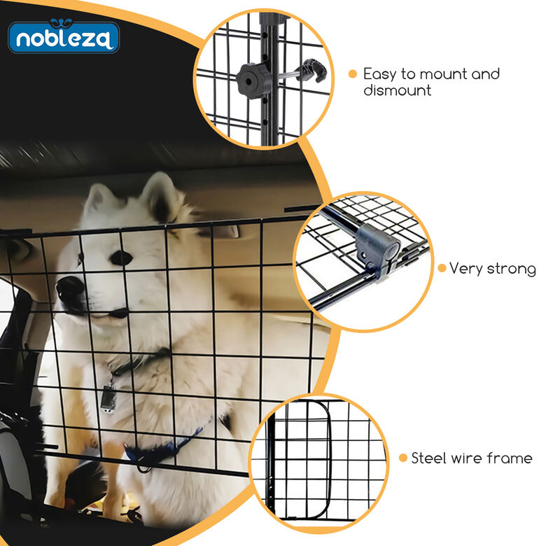 Nobleza barrera protectora universal para coches para perros thumbnail