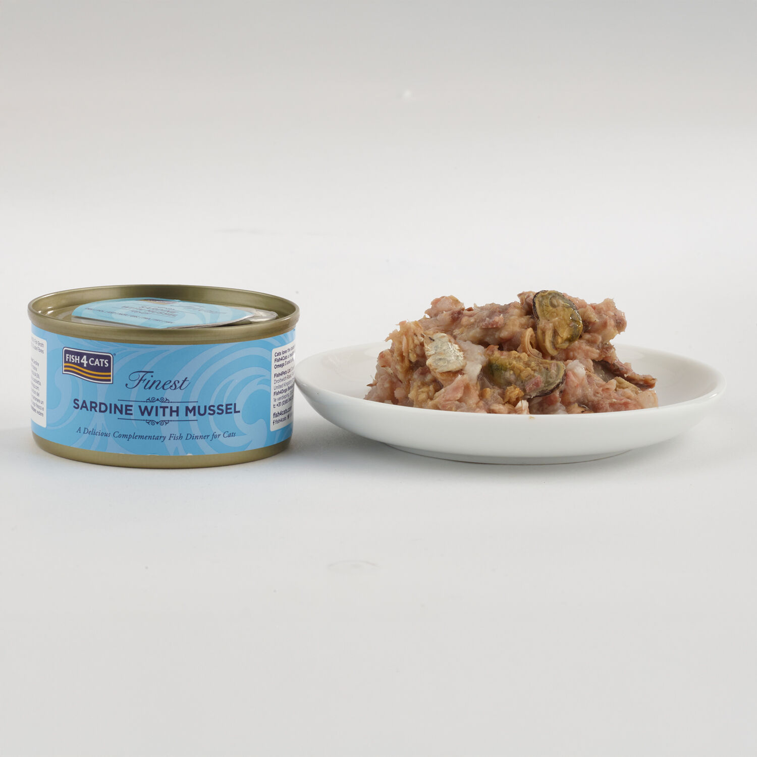 Fish4Cats Filete para gato &ndash; Sardina con mejill&oacute;n 70 g (pack de 10), , large Imagen numero 2