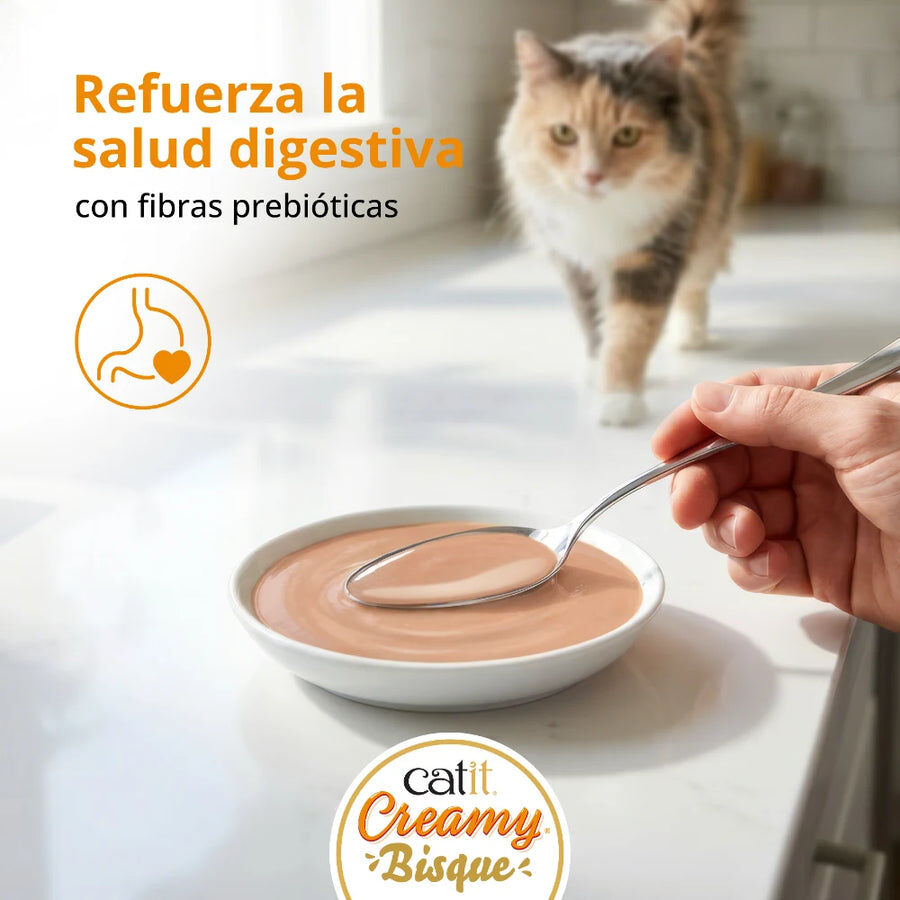 Catit Creamy Bisque con Pollo, , large Imagen numero 4