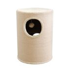 Casita con rascador para gatos color Beige, , large image number null