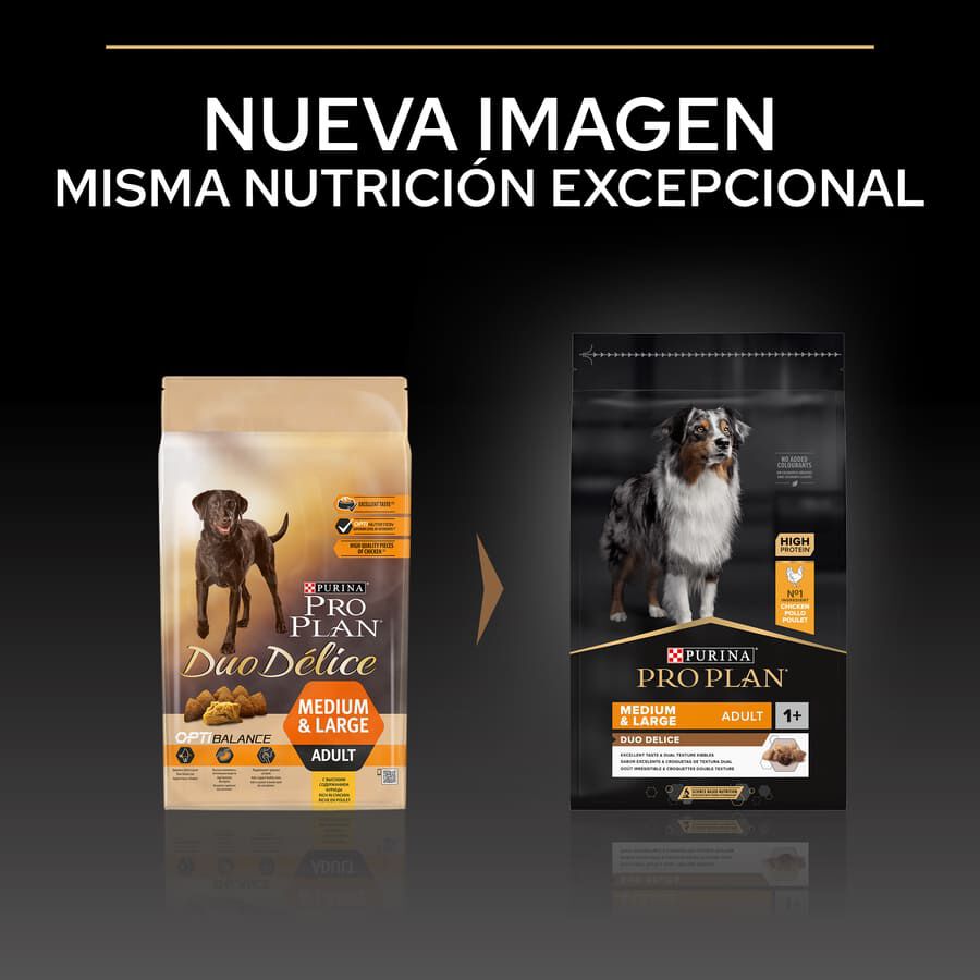 10 kg Pro Plan Adult Medium y Large Duo D&eacute;lice Pollo pienso para perros, , large Imagen numero 2