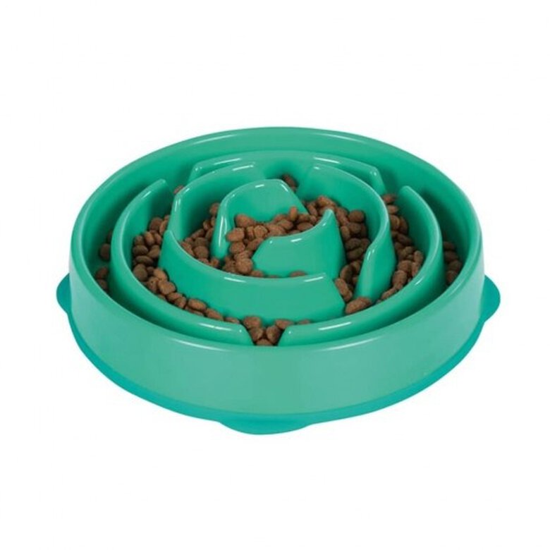 Comedero lento para perros color Verde, , large image number null