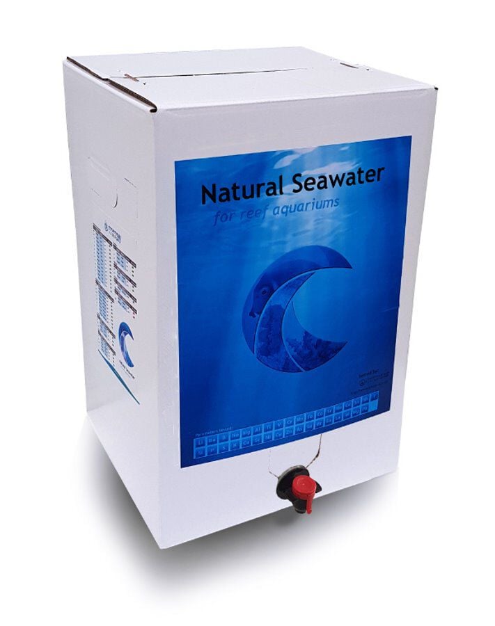 Natural Seawater agua salada natural para acuarios