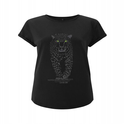 Camiseta de mujer Animal Totem jaguar gris thumbnail