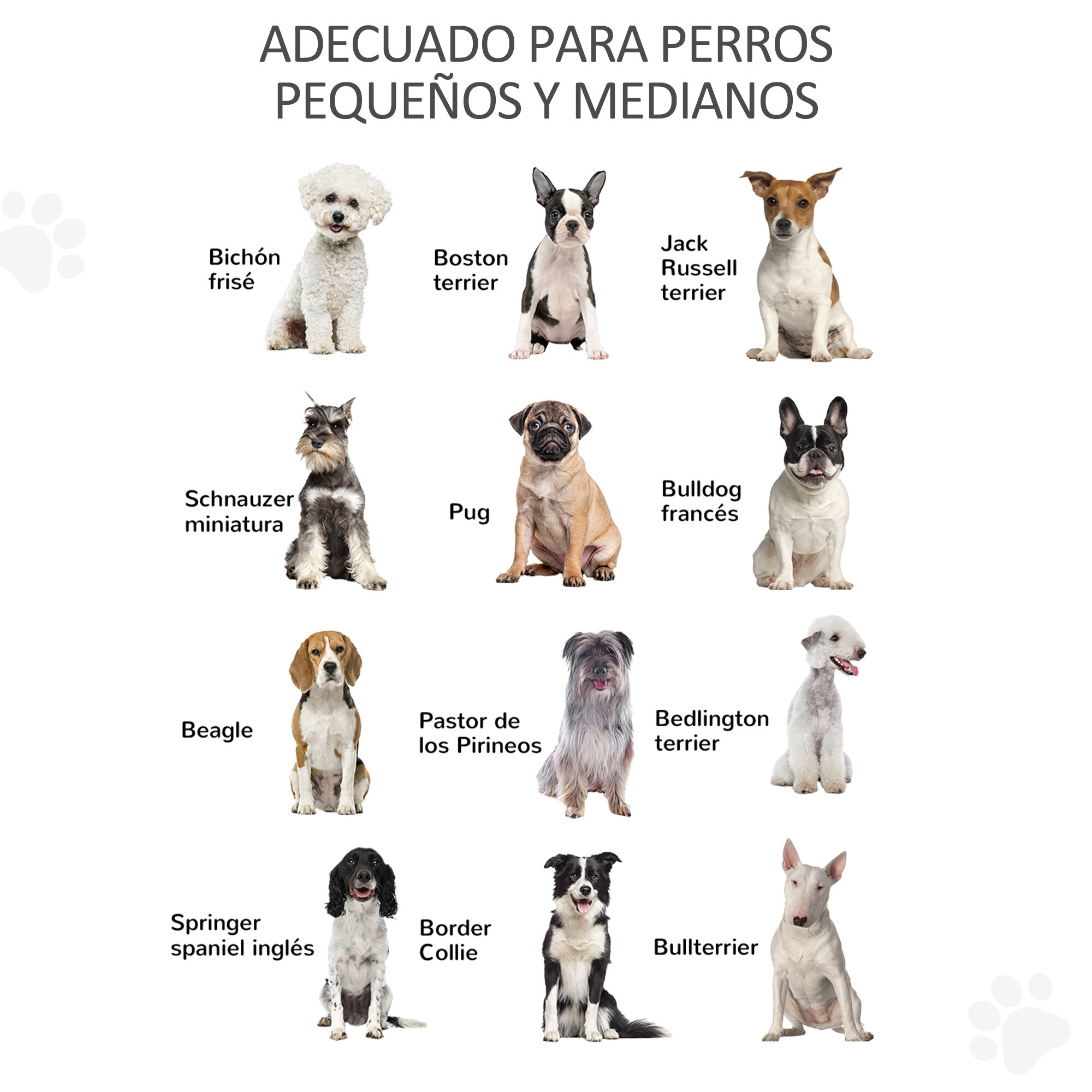 PawHut Barrera para Perros Madera Natural, , large Imagen numero 4