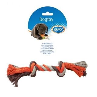 Juguete de hueso de cuerda para perros color Naranja