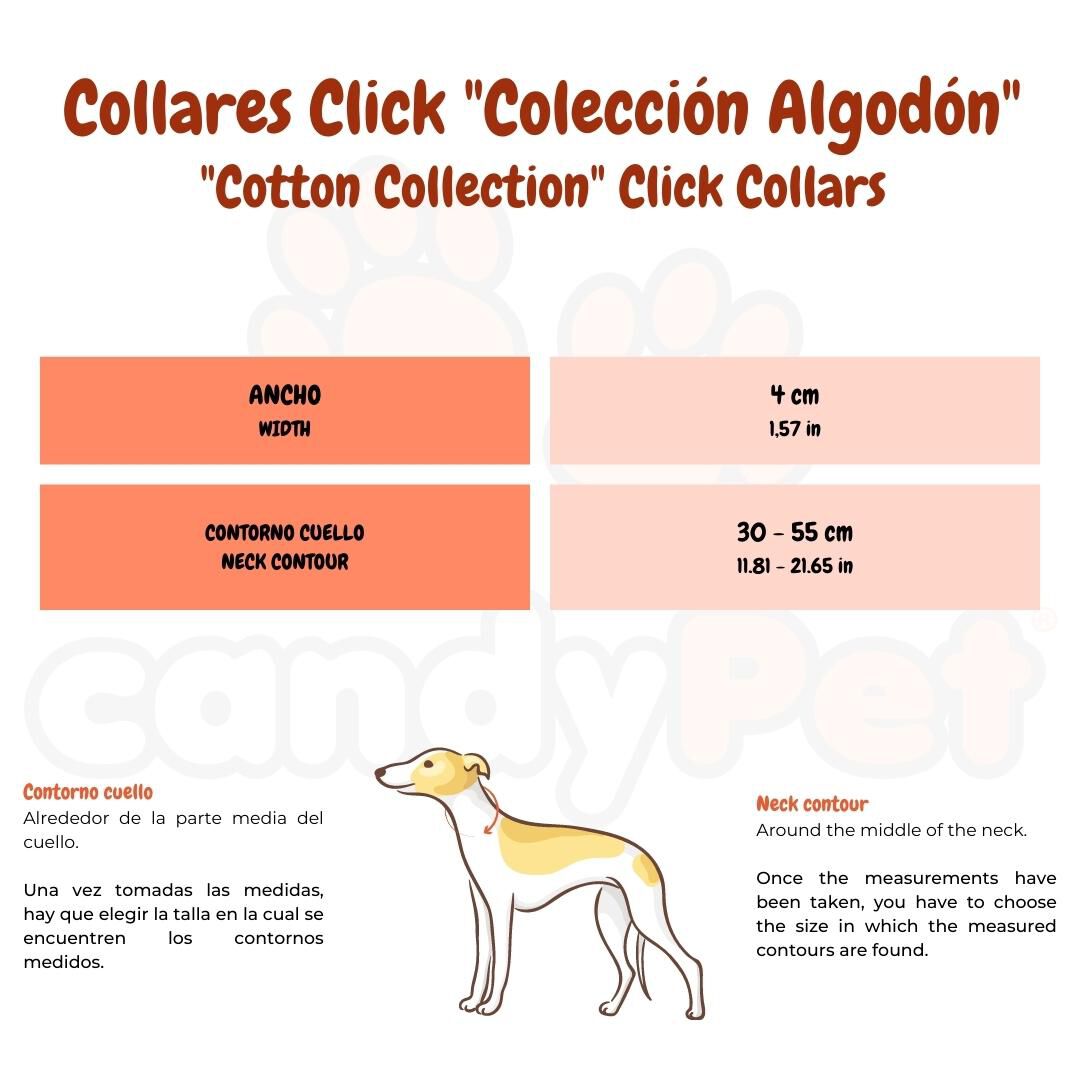 candyPet&reg; Collar Click para Perros - Modelo Mariquitas, , large Imagen numero 2