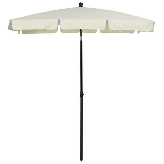 Outsunny Sombrilla de Aluminio con Parasol para jardín