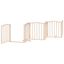 vidaXL Puerta para perros plegable 6 paneles madera de álamo 300 cm, , large indicador imagen numero 9