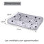 HOME MERCURY- Cama de Mascota, Colchón para Perro, Colchoneta Reversible Estampada Relleno de Espuma para Interior y Exterior. (Medium, Estrellas), , large indicador imagen numero 5