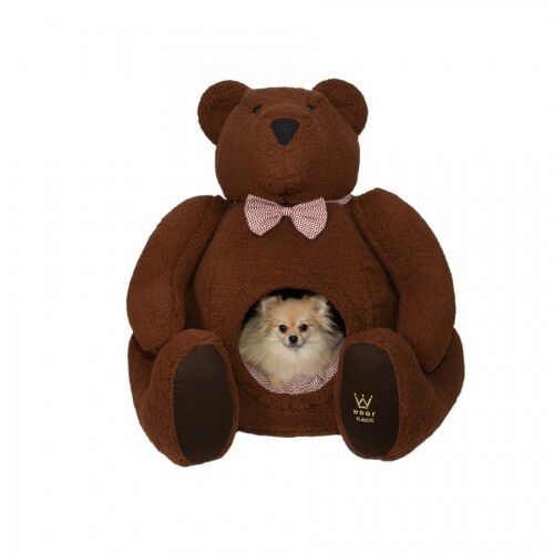 Cama de oso Woof para perros color Marr&oacute;n, , large Imagen numero 2