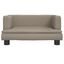 vidaXL Cama para perros de cuero sintético color capuchino 80x45x30 cm, , large indicador imagen numero 7