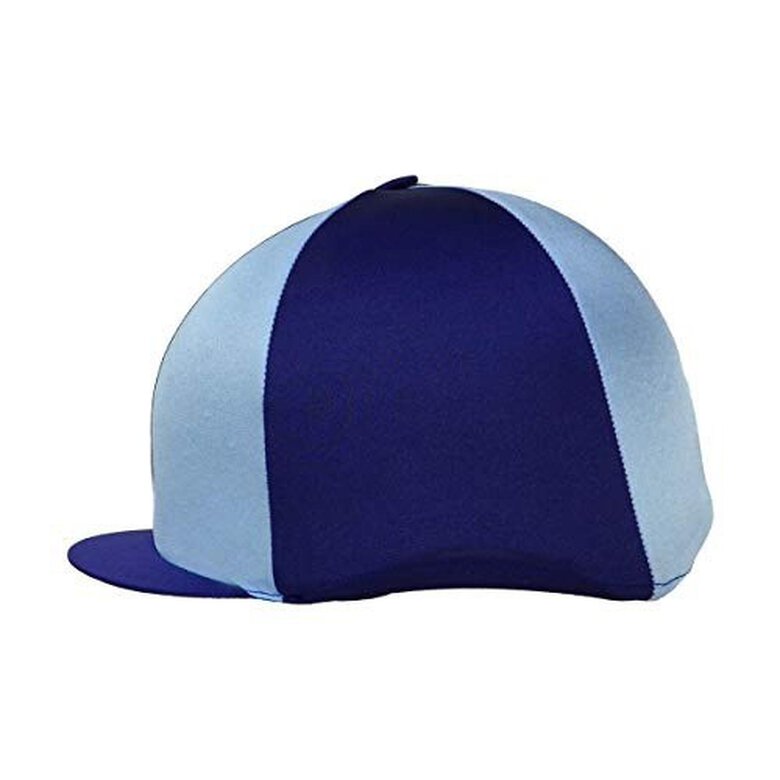 Forro en dos tonos para casco de montar color Azul Marino/Azul Cielo, , large image number null