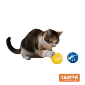 Tootoy! Pelotas Interactivas con Luces LED para gatos
