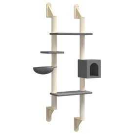 vidaXL Árbol rascador gris oscuro para Gatos