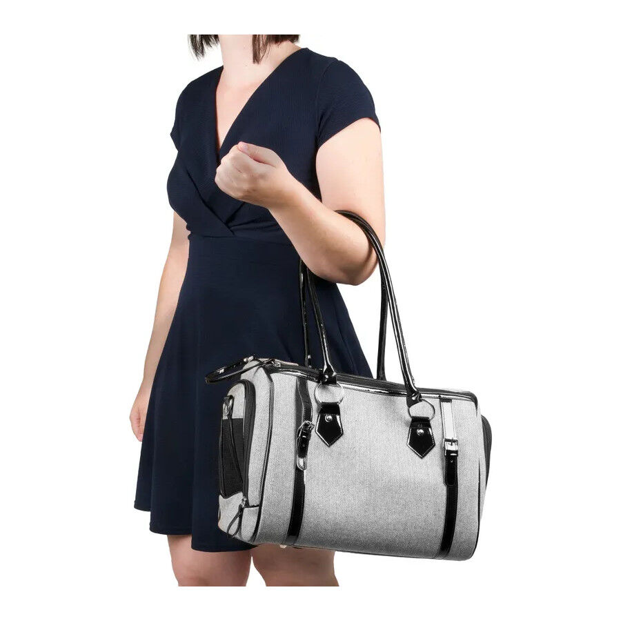 Flamingo Tatjana Bolsa Transportín Gris para perros thumbnail