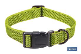 Cofan Collar verde Reflectante para Perros
