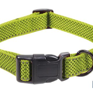 Cofan Collar verde Reflectante para Perros