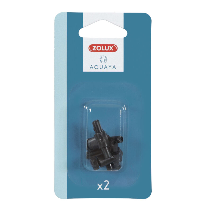 Zolux Aquaya Llave de Paso para Aire con T para acuarios
