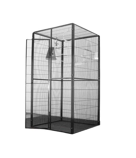 Imor Voladero Jardín 1m2 con techo malla para aves