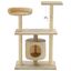 Rascador con poste de sisal color Beige, , large indicador imagen numero 3
