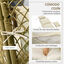 Outsunny Silla de Rat&aacute;n Natural y Crema, , large indicador imagen numero 5