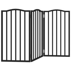 VidaXL Puerta Plegable Madera para Perros