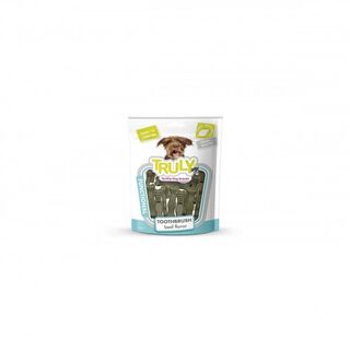 Truly Functional Toothbrush Snack Dental con Sabor a Carne para perros