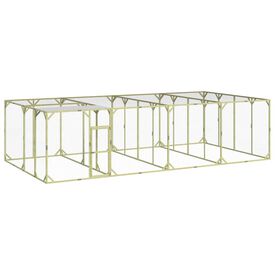 VidaXL Gallinero exterior madera de pino maciza para aves