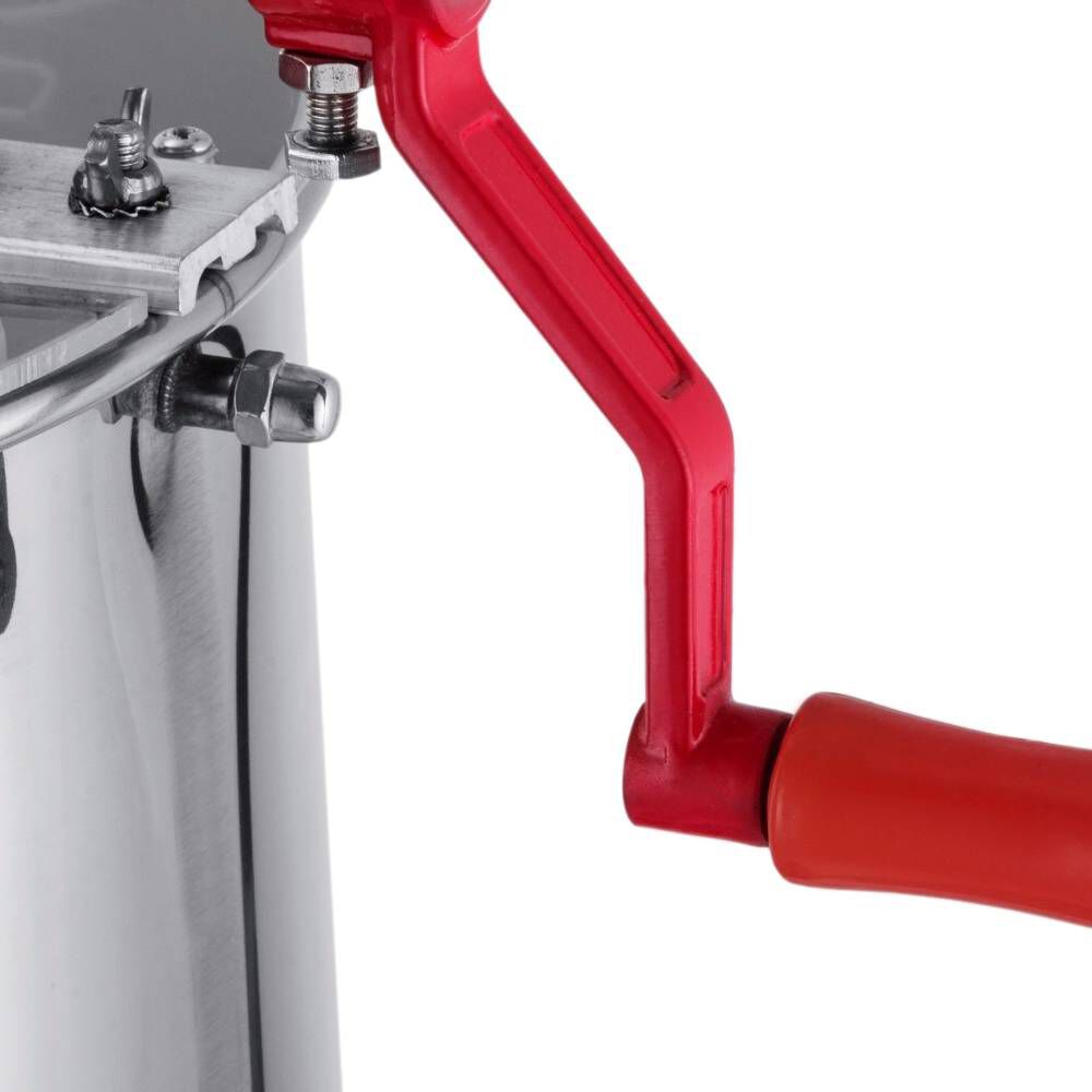 Extractor Manual de Miel de 4 Marcos de Acero Inoxidable Herramienta para Girar el Panal, , large Imagen numero 4