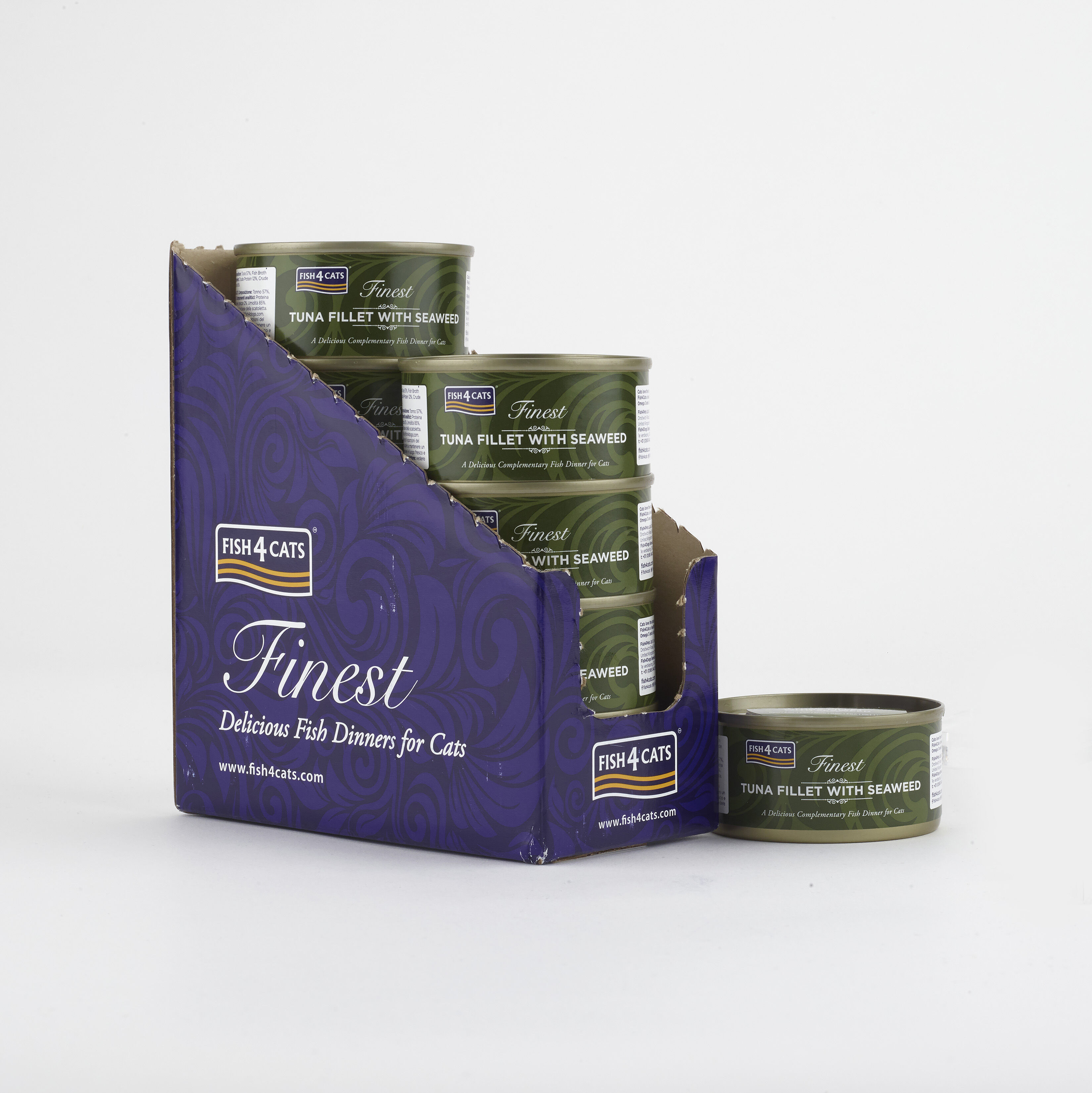 Fish4Cats Lata Filete Atún con Algas para gatos