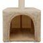 Rascador con poste para gatos color Beige, , large indicador imagen numero 5