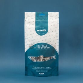 Natuka Delicias de Boqueron Snack Natural para perros y gatos