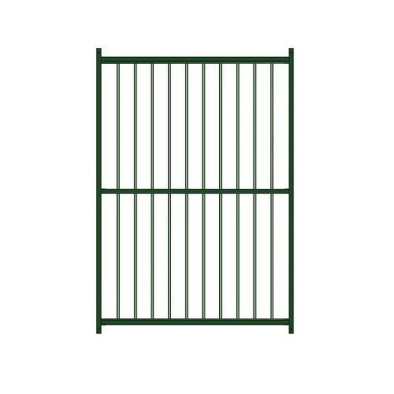 Panel lacado barras para perrera color Verde