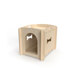 Compact MOB Caseta de madera para Perro
