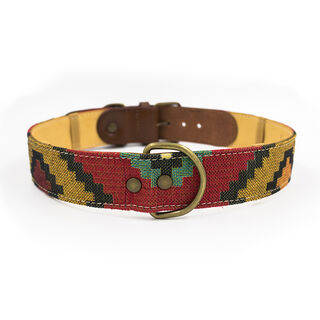Ladran Gaucho Collar Scooby Doo hecho a mano para perros