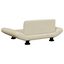 vidaXL Cama para perros de cuero sintético crema 70x45x28 cm, , large indicador imagen numero 4
