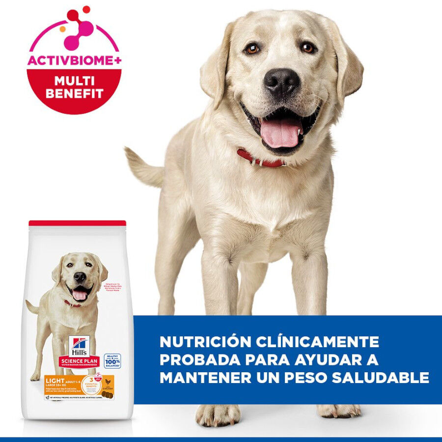 14 kg Hill's Science Plan Light Adult Pollo pienso para perros, , large Imagen numero 4