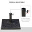 Outsunny Base de Sombrilla Bronce, , large indicador imagen numero 5