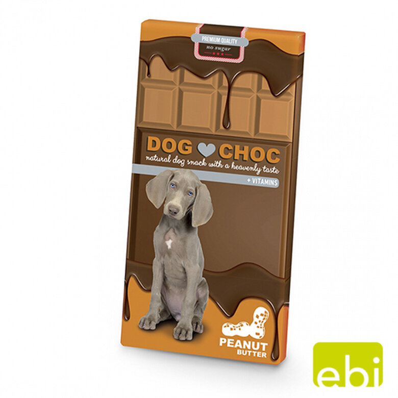EBI DOG CHOC MANTEQUILLA DE CACAHUETE 100 GR, , large image number null