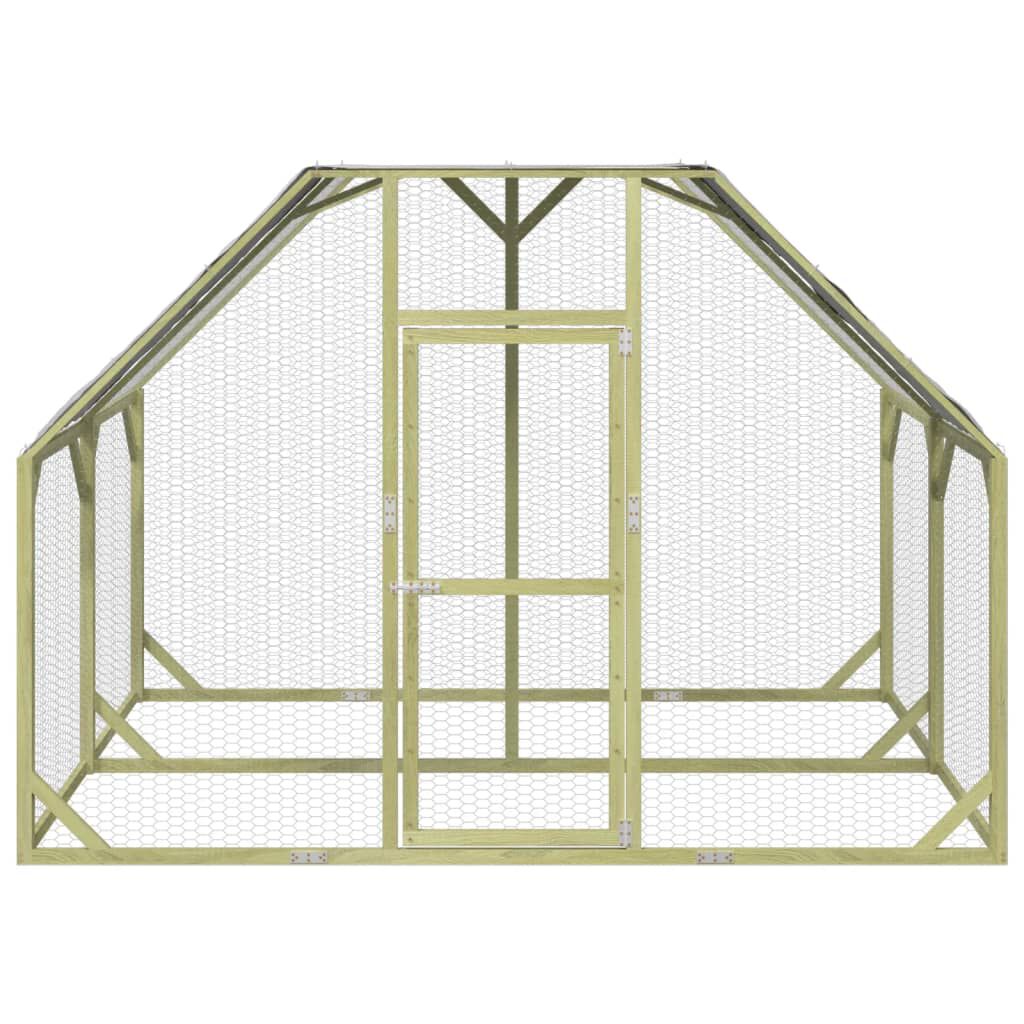 VidaXL Gallinero exterior madera thumbnail