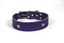 COLLAR DE PIEL LILA CON  CORAZON, , large indicador imagen numero 1